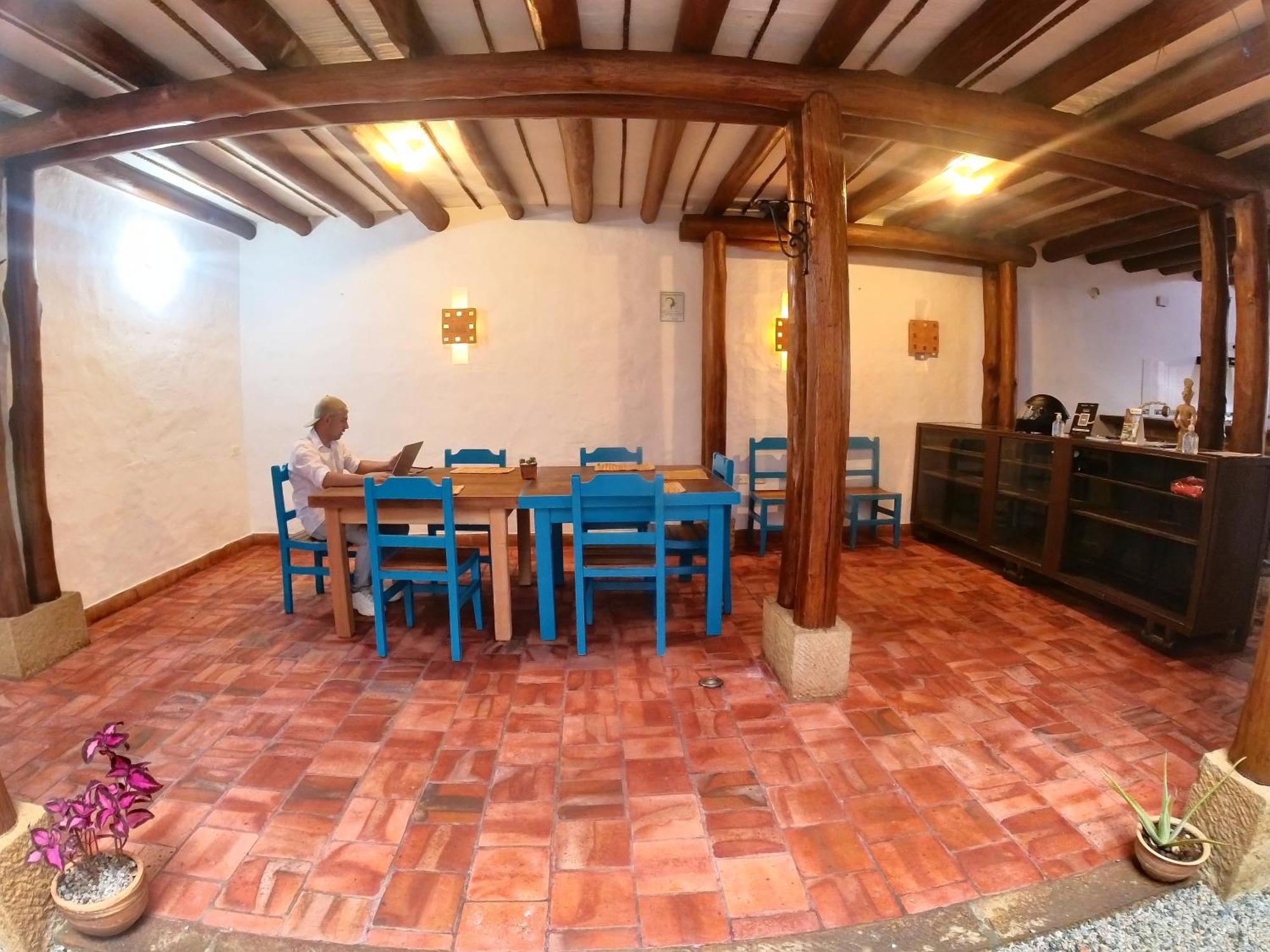 Hotel La Casa Del Toche Barichara Exterior foto